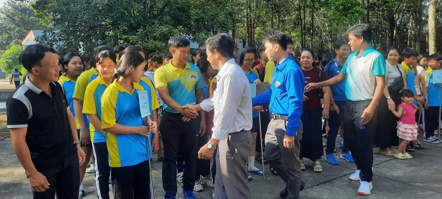 ‍LỄ KHAI MẠC HỘI THAO THỂ THAO HỌC SINH CẤP TRƯỜNG